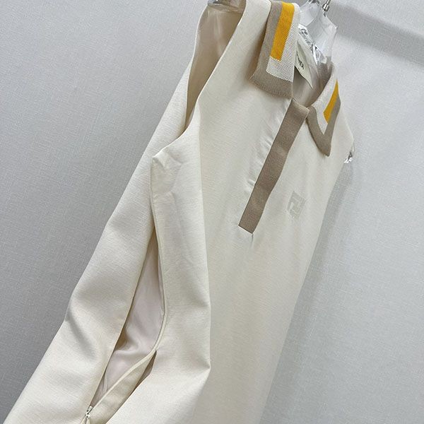 超希少！フェンディ FFモノグラム総柄刺繍 コピー ワンピース fef87690